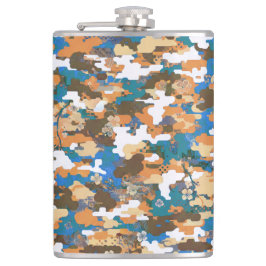 Cantil Padrão de Camuflagem Digital Urbano de Alto Contra
