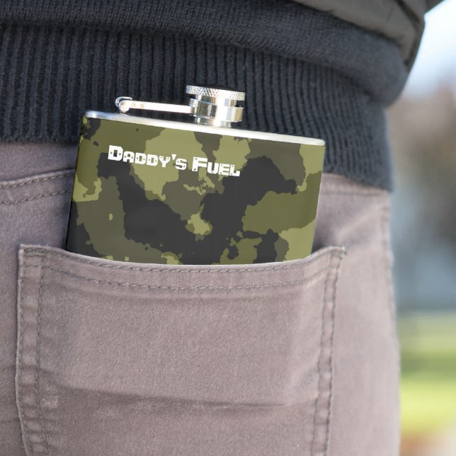 Cantil Padrão de estilo militar da Camouflage (In loco)