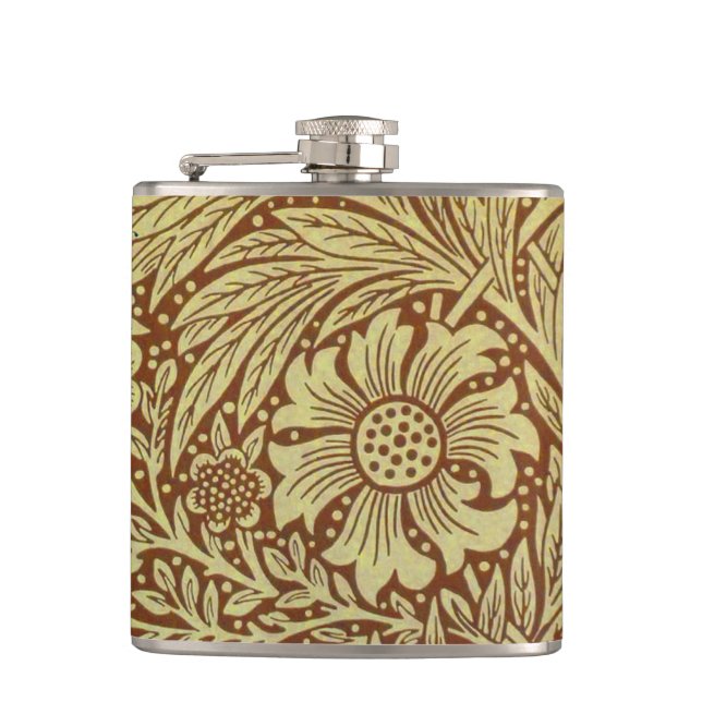 Cantil Padrão de Flor Antiga Marigold de William Morris (Frente)