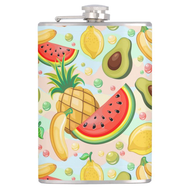 Cantil Padrão de Frutas de Verão Fresco (Frente)