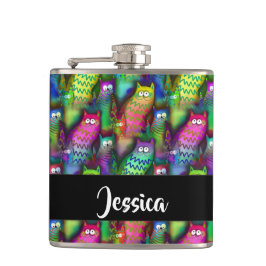 Cantil Padrão de gatos gradiente coloridos