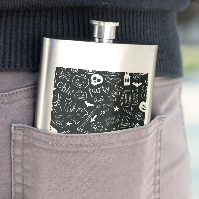 Cantil Padrão de Halloween 1 (In loco)