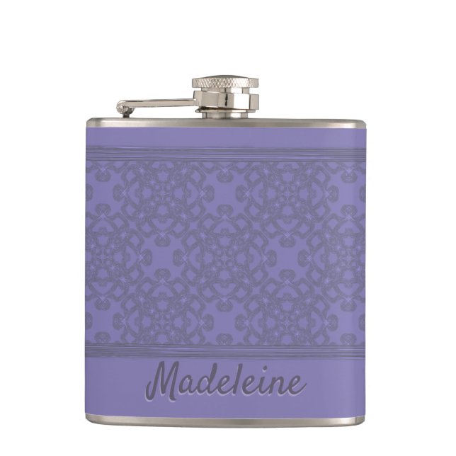 Cantil Padrão de lavanda personalizado (Frente)