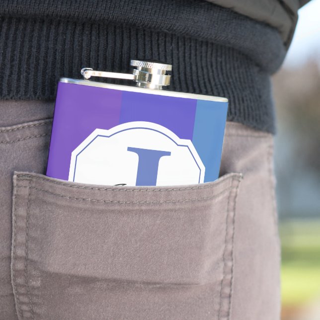 Cantil Padrão de Paleta Azul Moderno (In Situ)