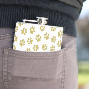 Cantil Padrão De Patas, Patas Cachorros, Pistas De Ouro