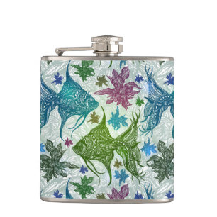 Cantil Padrão de Peixe Vintage