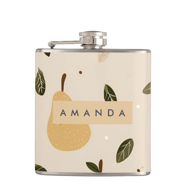 Cantil Padrão de pera branca personalizado (Frente)