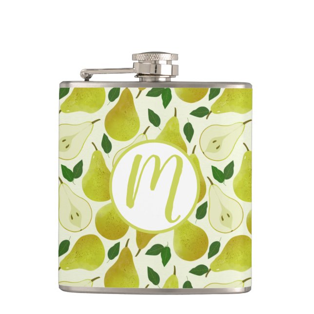 Cantil Padrão de Peras Verdes (Frente)