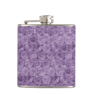 Cantil Padrão de plástico bolha roxo