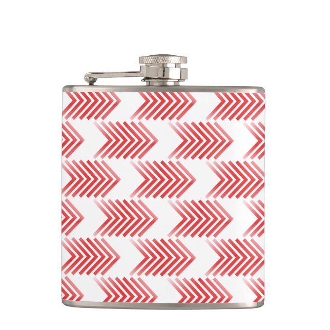 Cantil Padrão de Seta Tribal Vermelha (Frente)