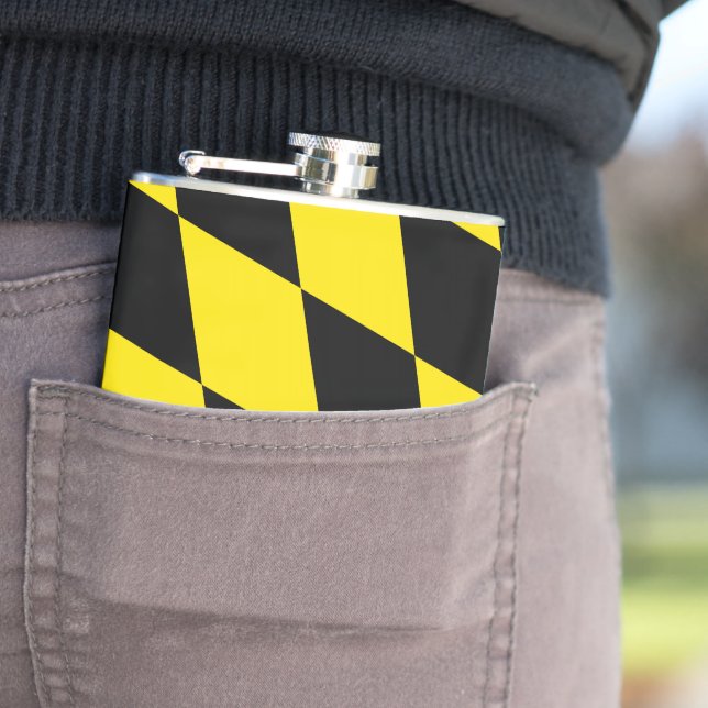 Cantil Padrão de Sinalizador Diamante da Baviera Preta e  (In Situ)