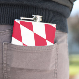 Cantil Padrão de Sinalizador do Diamante da Baviera Verme