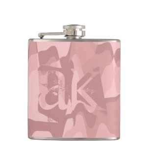Cantil Padrão Elétrico de Camuflagem Rosa Personalizada
