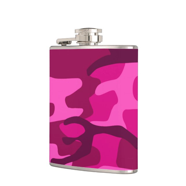 Cantil Padrão feminino da Camuflagem Fuchsia Camo, rosa q (Esquerda)