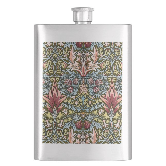 Cantil Padrão Floral Cabeça de Cobra de William Morris (Frente)