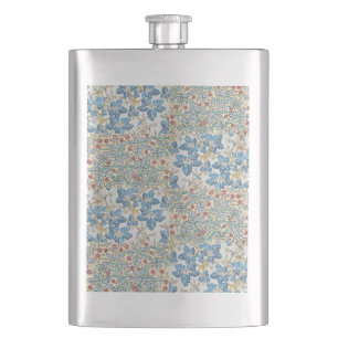 Cantil Padrão Floral de Gerânio Selvagem Art Nouveau Anti