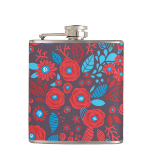 Cantil Padrão floral de rabisco