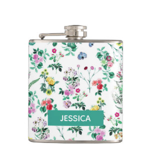 Cantil Padrão Floral Light Primavera Personalizado