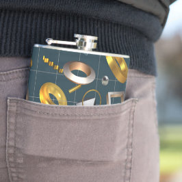 Cantil Padrão Geométrico 3D