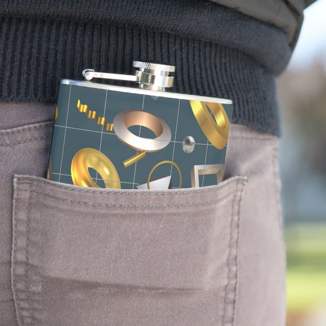 Cantil Padrão Geométrico 3D (In Situ)