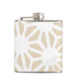 Cantil Padrão geométrico do bege