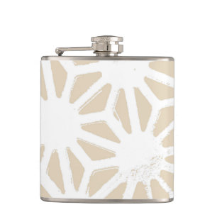 Cantil Padrão geométrico do bege