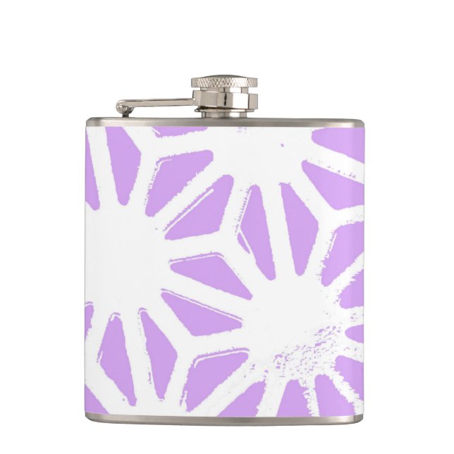 Cantil Padrão geométrico lilac (Frente)