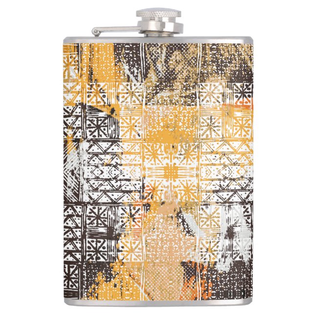 Cantil Padrão Geométrico Tribal de Boho (Frente)