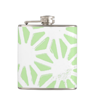 Cantil Padrão geométrico verde da maçã