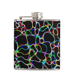 Cantil Padrão Neon Multicolor Curvy Line - LEGAL