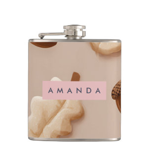 Cantil Padrão Russo Personalizado Acorn & Oak Leaf