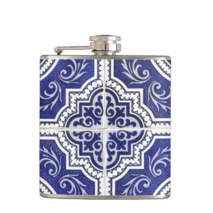 Cantil Padrão Rustic Vintage - Azulejos Portugueses - Az