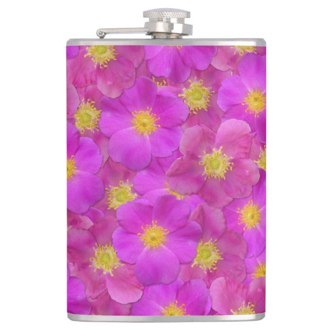 Cantil Padrão Selvagem de Rosa (Frente)