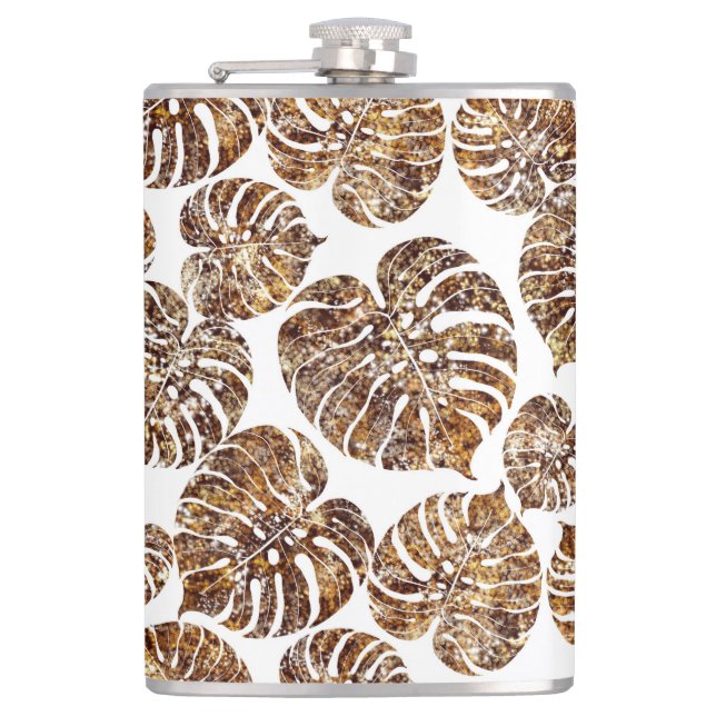 Cantil Padrão sem descontinuidades de monstera da palma (Frente)