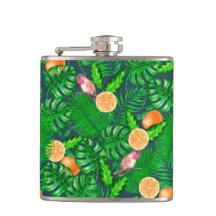 Cantil Padrão tropical, beija-flores