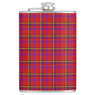 Cantil Padrão Verificado de Tartan Swahili Vermelho xadre