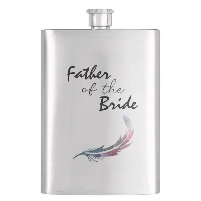Cantil Padre da Noiva Flask (Frente)
