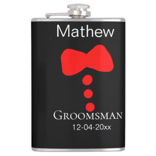 Cantil padrinho adicionar nome ano camisa gravata borbole