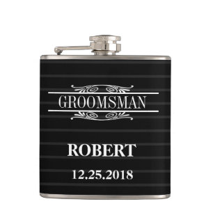 Cantil Padrinho de casamento Hip Flask