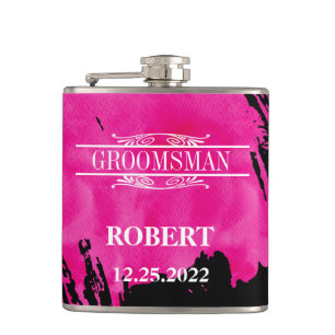 Cantil Padrinho de casamento Hip Flask