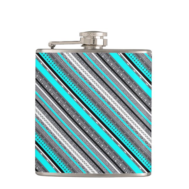 Cantil Padrões aztec de cinzas (Frente)