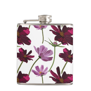 Cantil Padrões de flores cor-de-rosa