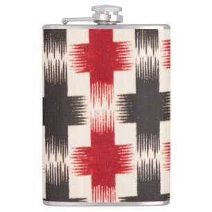 Cantil Padrões de onda de cesto vermelho e Abstrato preto