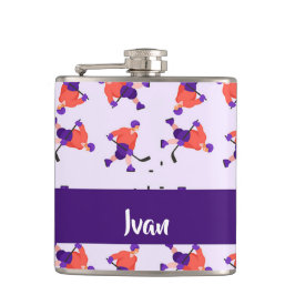 Cantil Padrões dos jogadores de hóquei no gelo