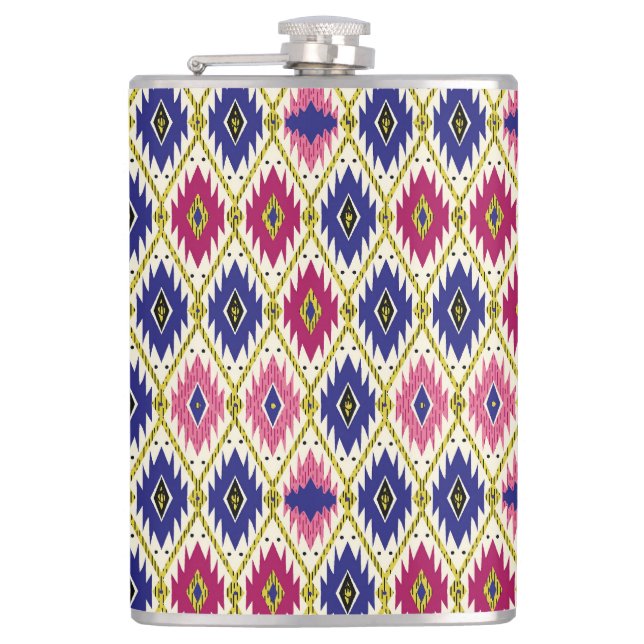 Cantil Padrões geométricos: Ilustra Têxtil Tradicional (Frente)