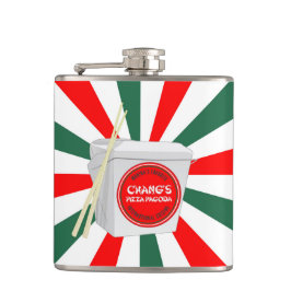 Cantil Pagode da pizza de Chang, um marco de Havaí desde