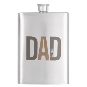 Cantil Pai Personalizado Castanho Moderno Estabelecido