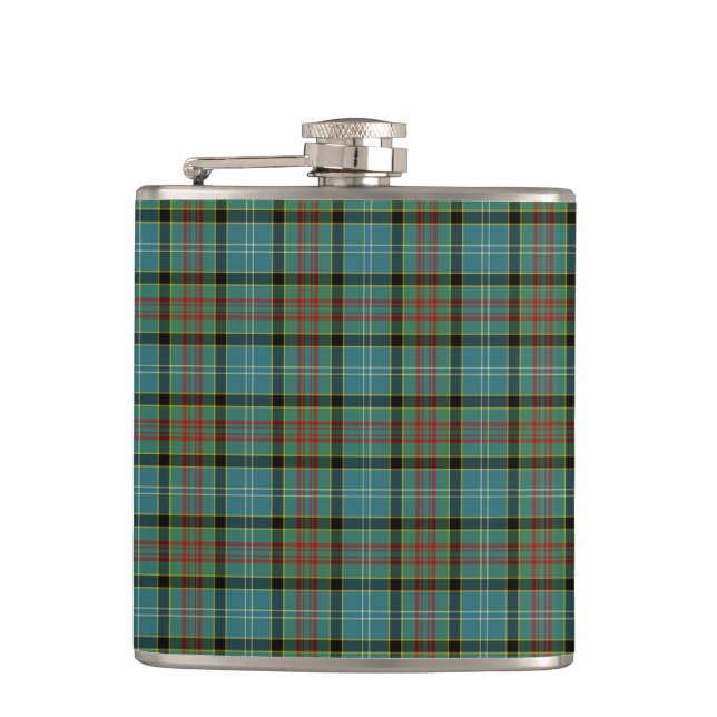 Cantil Paisley District Tartan Hip Flask (Frente)