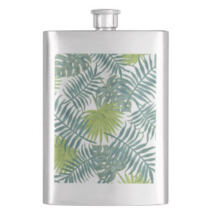 Cantil Palm Tree Fronds Pintando Havaiano