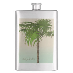 Cantil Palmeira Tropical Romântica - Personalizada
